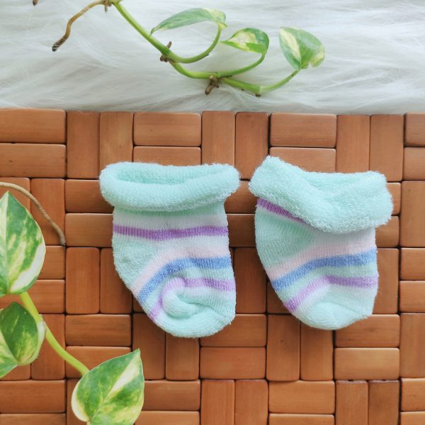 Baby infant knitted soft socks (0-6m) - Image 6