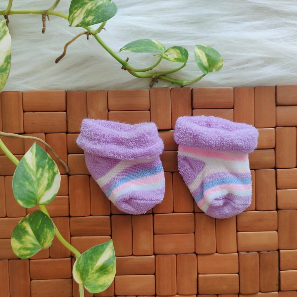 Baby infant knitted soft socks (0-6m) - Image 4