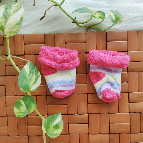 Baby infant knitted soft socks (0-6m) - Image 2