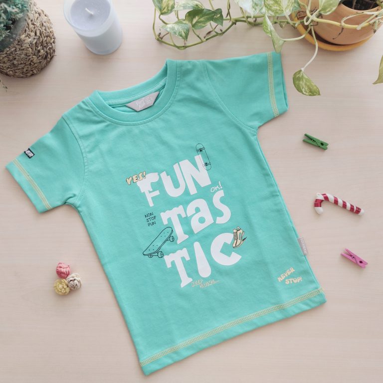 Boys T-Shirt-Funtastic-Green