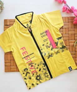 Boys T-Shirt - ST-602-Yellow