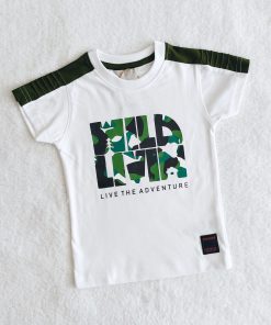 Boys T-Shirt- White Adventure