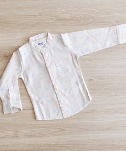 Shirt Full Sleeve -SP17723-Yellow With Triangles