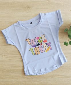 Girls Top -CLGT01-Blue-Trick or Treat