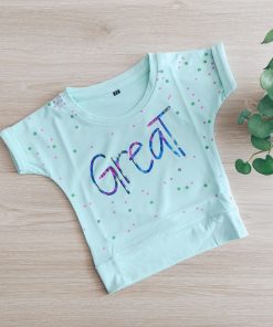 Girls Top -CLGT03-Green-Great