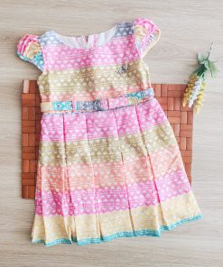 Girls frock - JLX3295 - Color Full Triangle