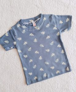 Boys T-Shirt - TS - GRAY BLUE