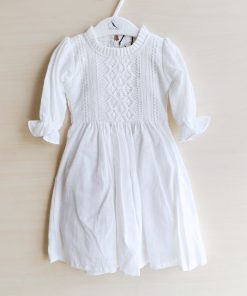 Cotton Frocks - LS001A - White