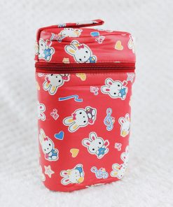 Baby Feeding Bottle Cover- NRBC0 - Red Rabbit