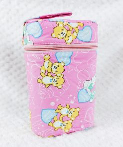 Baby Feeding Bottle Cover- NRBC0 - Pink Bear