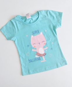 Girls Top -TNG301 - SUPER BALLERINA-BLUE