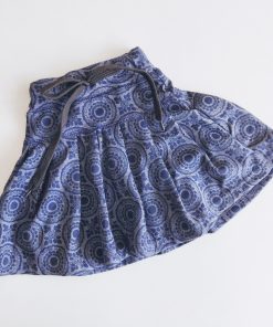 Girls Skirt -CLSK-Dark Blue Round