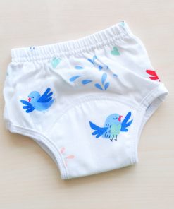 Padded underwear - organic cotton - Bird - FIPU1