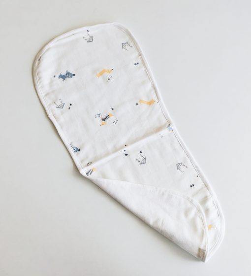 Muslin Burp cloth - PPBC0 - House and Dog