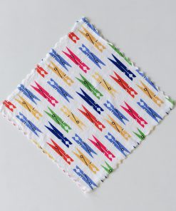 Polyester Mix Cotton face towel- NRFT5 -Set Of 5 - Yellow + Floral + Star + Clip + Stone - Image 5