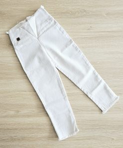 Girls Capri Jeans - RR4324OW - Off White
