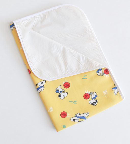 Baby Diaper Changing Sheets - NRDS3 -Yellow Cosco Dog