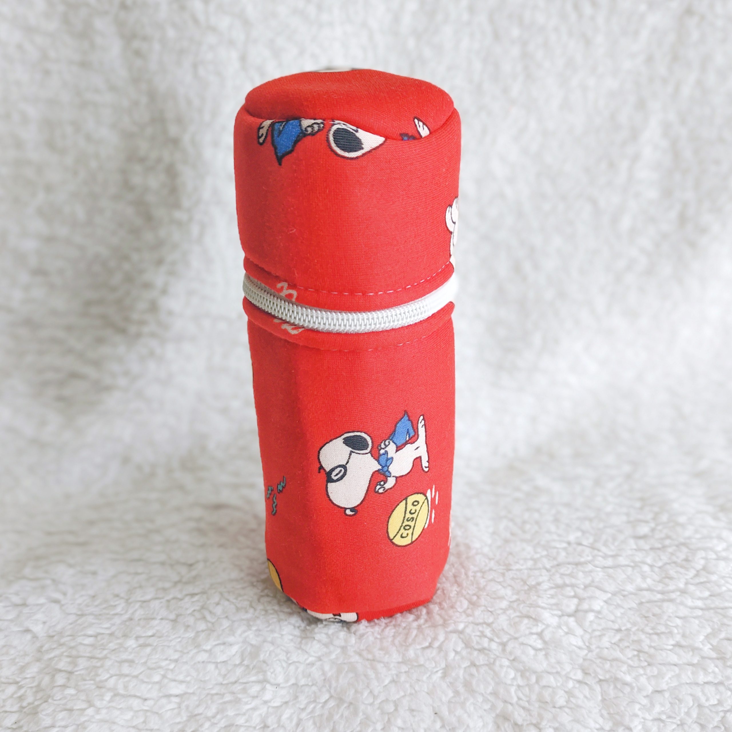 Baby Feeding Bottle Cover NRBC0 Red Cosco Dog Pretty Plums