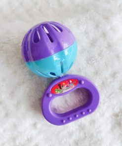 Baby Rattle Set - NRRATTLE10 - Blue and Violet