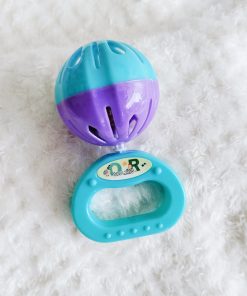 Baby Rattle Set - NRRATTLE10 - Blue and Violet - Image 2
