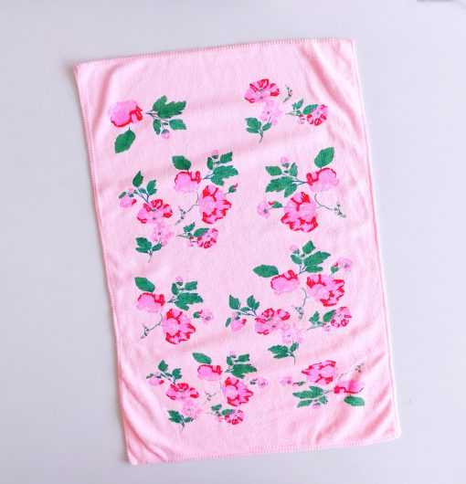 Turkish Bath Towel - NRBT09 - Pink Floral