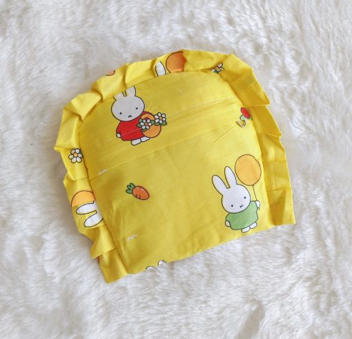 Cotton Rai Pillow - VCRPL01 - Yellow Rabbit