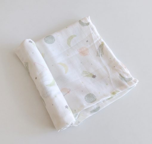 Muslin cotton swaddle - PPSW5 - 100*100 - Space