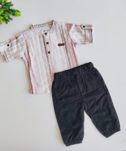 Shirt and Pant Set - AZZOMIE - ALBERT - Peach