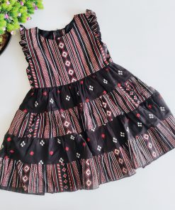 Girls Frock - JLX - Black