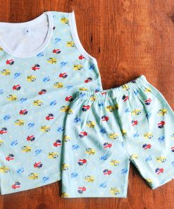 Vest and Shorts - NRVSL - Light Green Bus