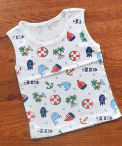 Vest Sleeveless - VSL - White Beach