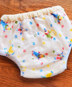 Plastic Under Wear/Nappy - Peach- NP01