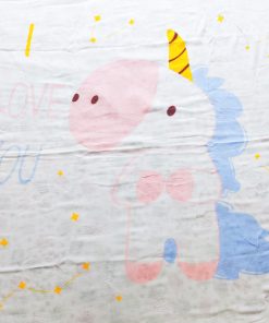 Cotton Swaddle - SW1 - 115x115 cm - I love You Baby Dino