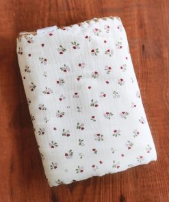 Crinkled Muslin Cotton 4 Layer Blanket - BL2 - Small Floral