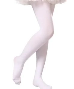 Girls Stockings - White