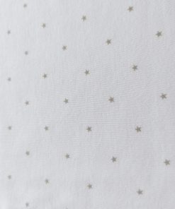 Alternative view of Romper/Onesie - White with Grey Star - AZBS