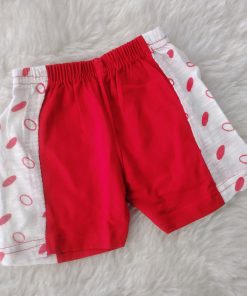 Shorts - SH1 - Red with White Circle
