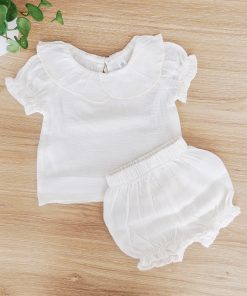 Top and Shorts - Off White - GTS