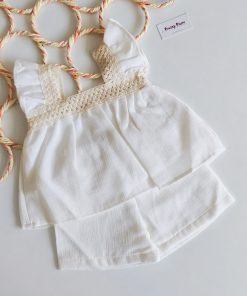 Top and Shorts - Off White - GTS