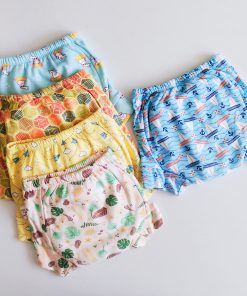 Assorted Cloth Padded Under Wear - Pack of 4 - PU1