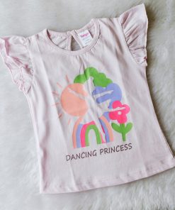 Girls Top - Light Purple Dancing Princess - GTP1