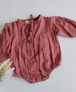 Girls Romper - GRMP - Rosewood