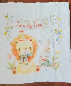 Muslin Baby Quilt - Lovely Lion - BL1