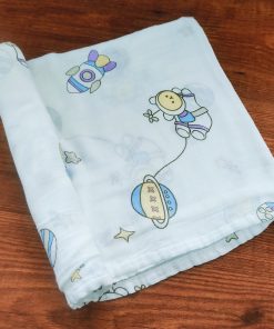 Bamboo Cotton Swaddle - Space - SW1