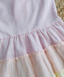 Alternative view of Girls Frock - FRK- Rainbow Color