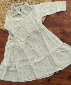 Girls Top -  Light Beige Top - GT1