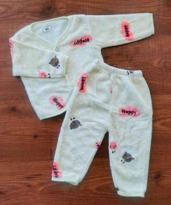 Winter Wear Sweater - Cream with Happy Sheet  - WWS1