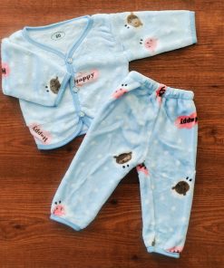 Winter Wear Sweater - Blue with Happy Sheet  - WWS1