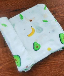 Bamboo Cotton Swaddle - Avocado - SW1