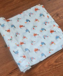 Bamboo Cotton Swaddle - Color Hen - SW1